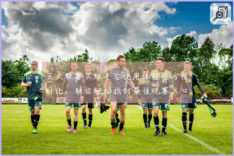 五大联赛买球平台使用体验全方位对比，助你轻松找到最佳观赛入口