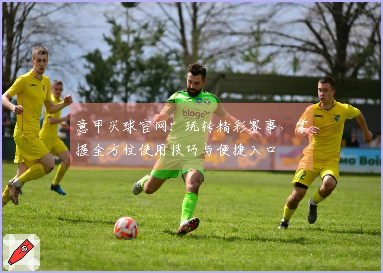 意甲买球官网：玩转精彩赛事，掌握全方位使用技巧与便捷入口