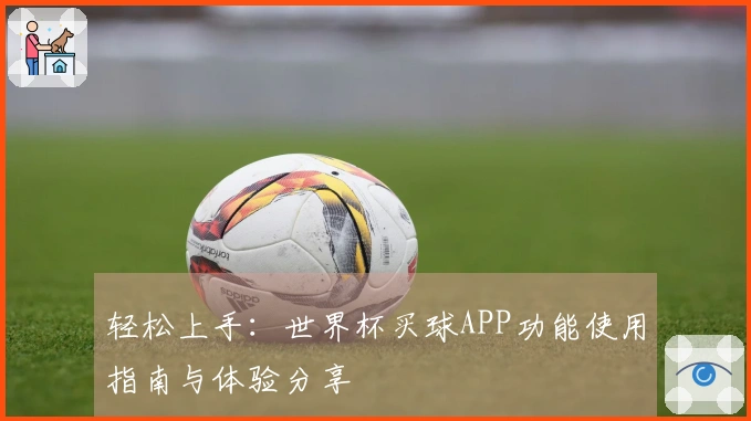 轻松上手：世界杯买球APP功能使用指南与体验分享