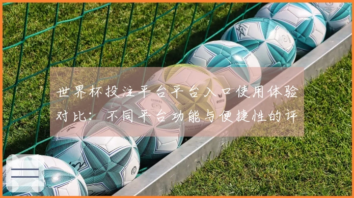 世界杯投注平台平台入口使用体验对比:不同平台功能与便捷性的评测分析